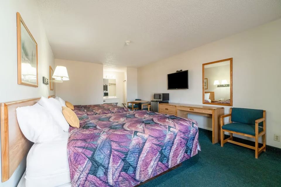 Bedroom. Interior and views may vary based on location and availability.