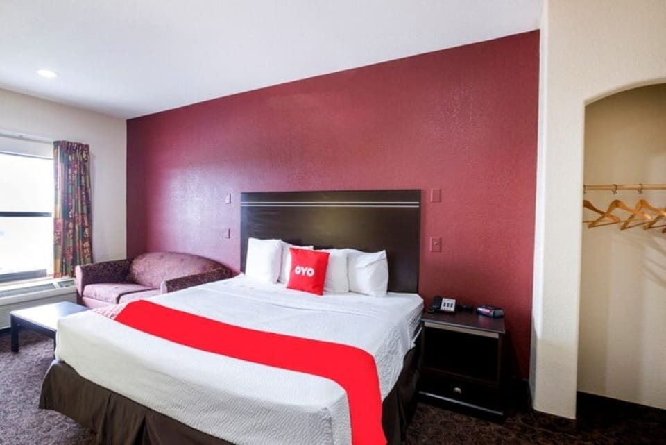 Bedroom. Interior and views may vary based on location and availability