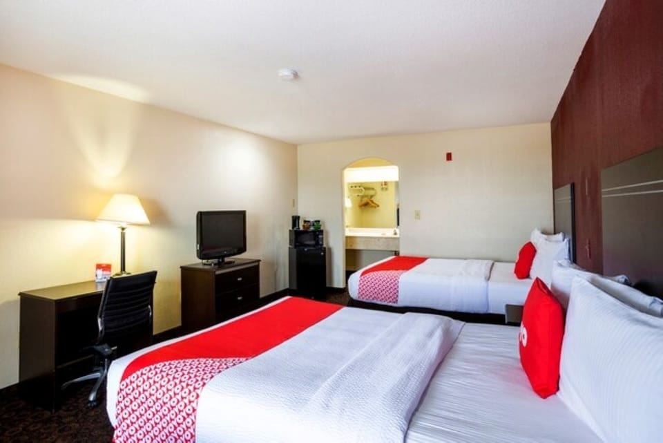 Bedroom. Interior and views may vary based on location and availability
