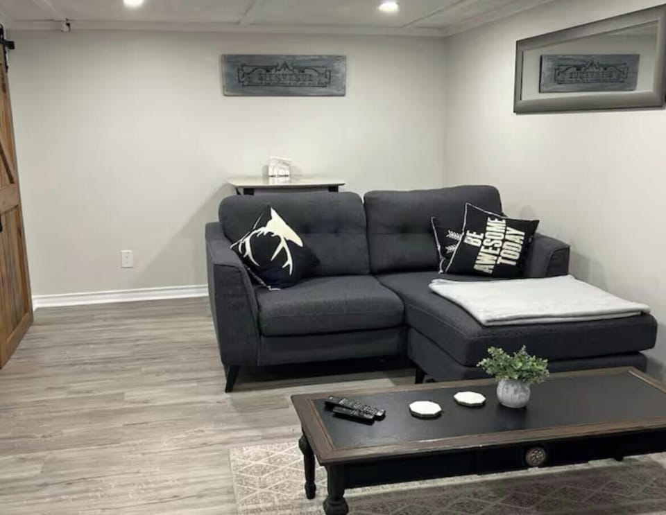 Living space. There is also a 2 seat table meant for eating, playing cards, etc