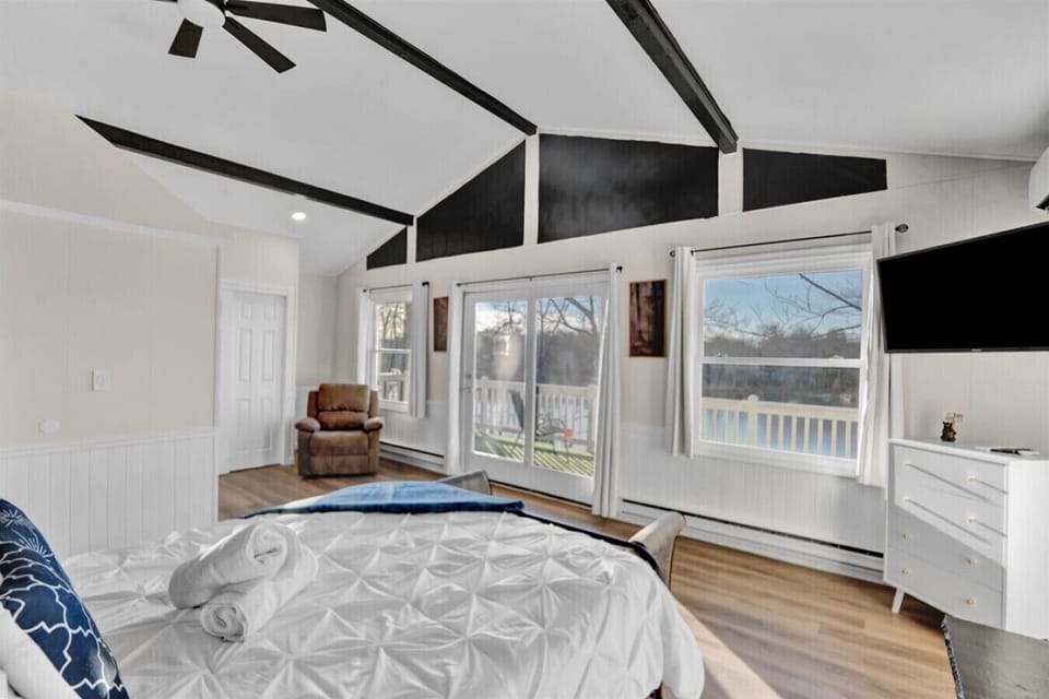 Relax and enjoy the view from your own bedroom sanctuary.