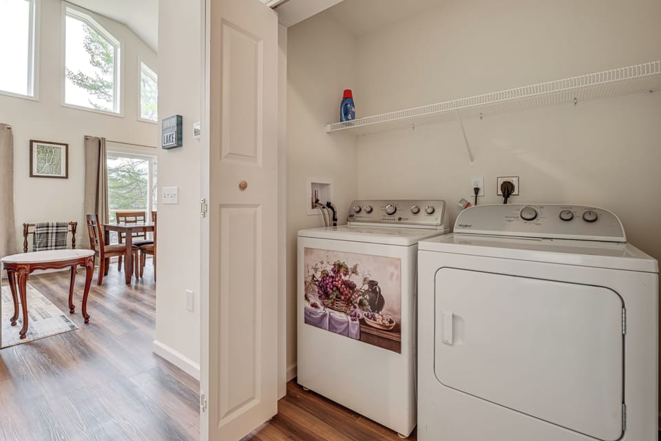 In-Unit Laundry | Detergent | Iron & Board