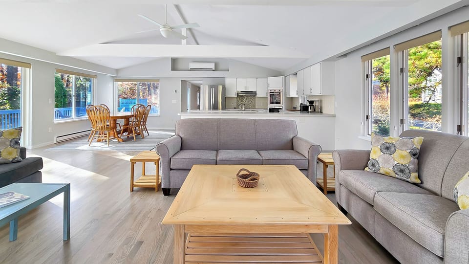 Main living area is a roomy and inviting space