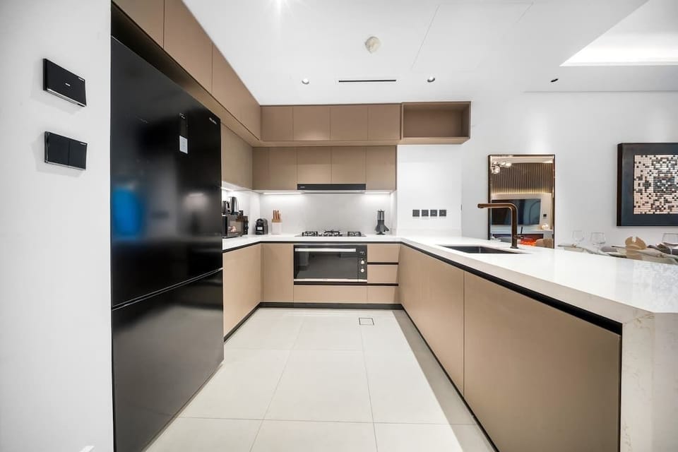 Modern kitchen with all essentials for your stay