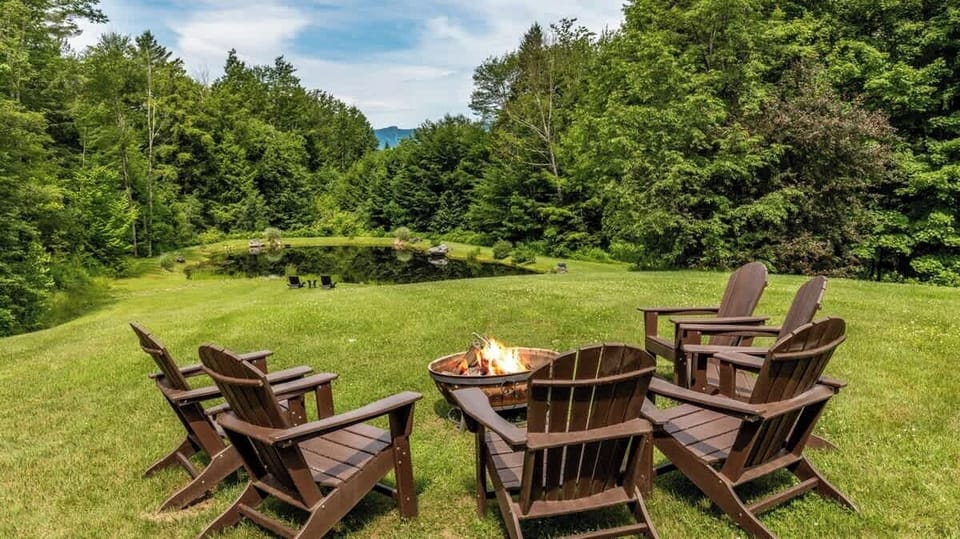 Perfect Vermont Evenings by the fire