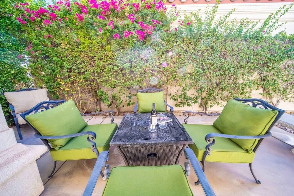 Private patio