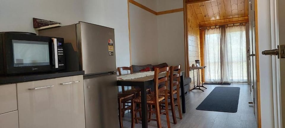 Fridge and Microwave/ air fryer /mini oven combo