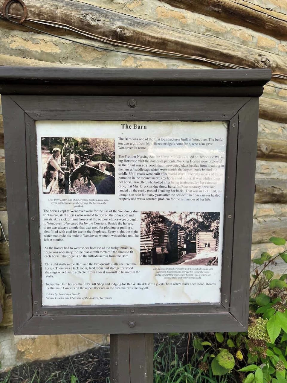 Just a little history of "The Barn" 