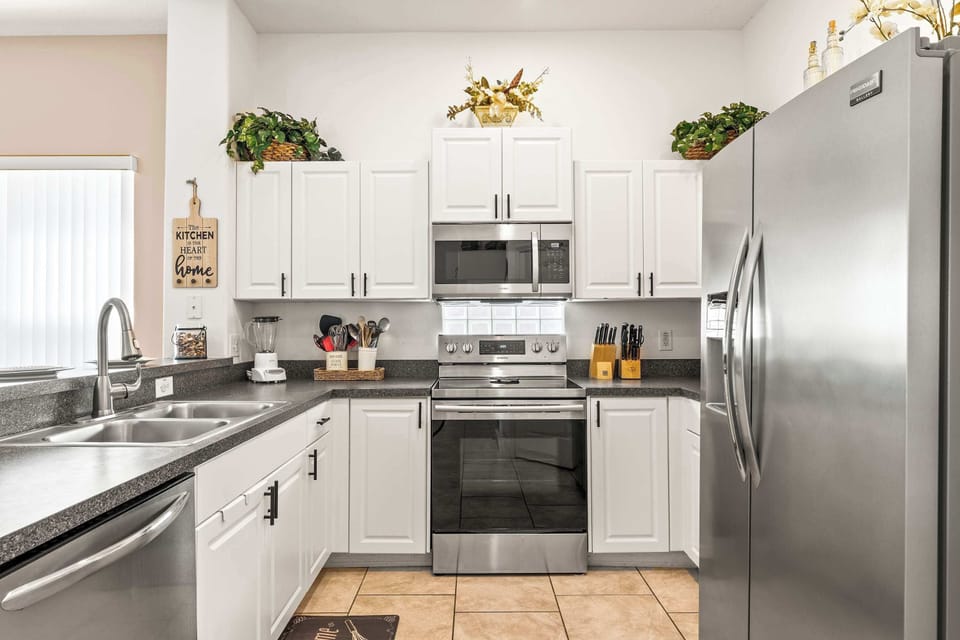 Whip up delicious meals in the kitchen