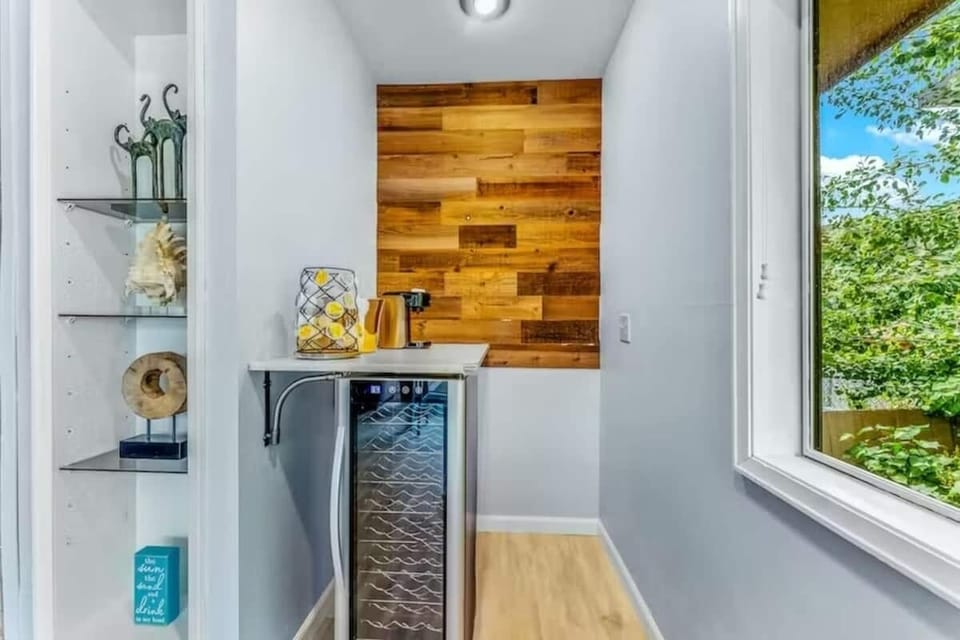 Going wine tasting?  Preserve your bottles and enjoy them at the perfect temperature using the wine fridge.
