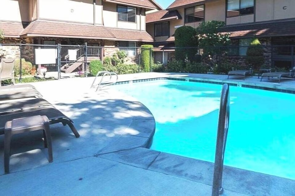 Play Pool with outdoor furniture and Sauna. Just steps from the front door.
