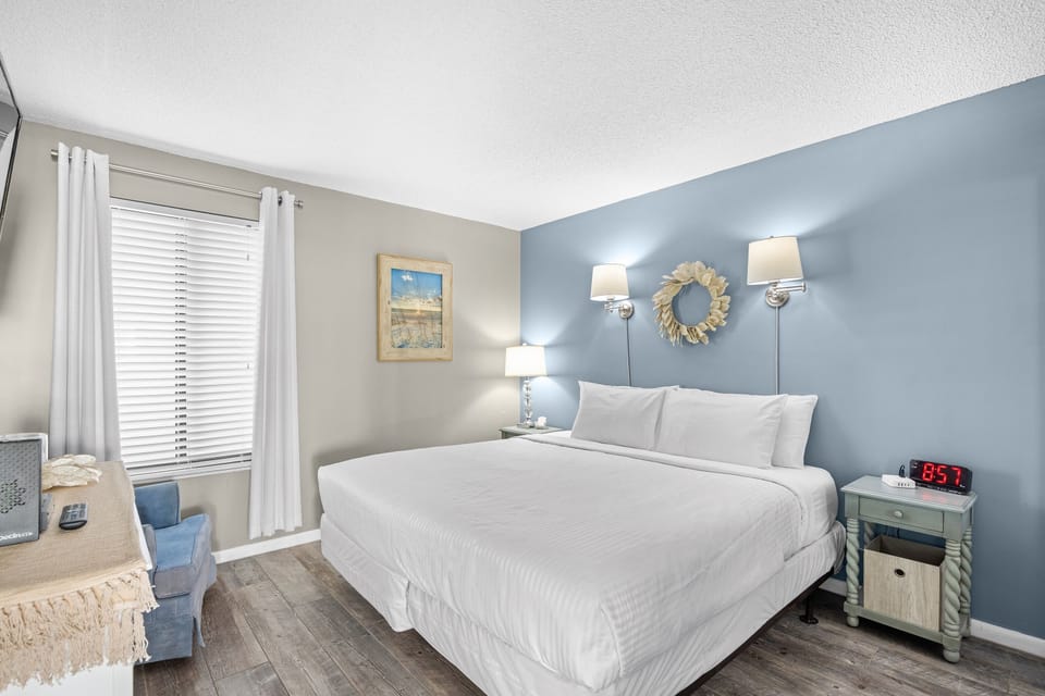 King Size Bed in Second Bedroom
