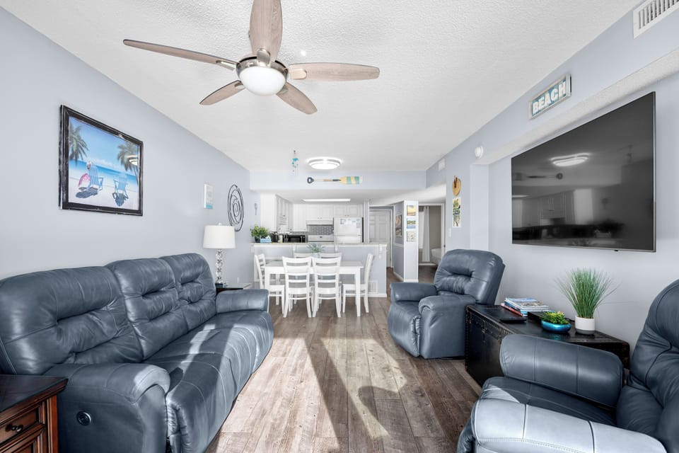 Living Room and Dining Room Area