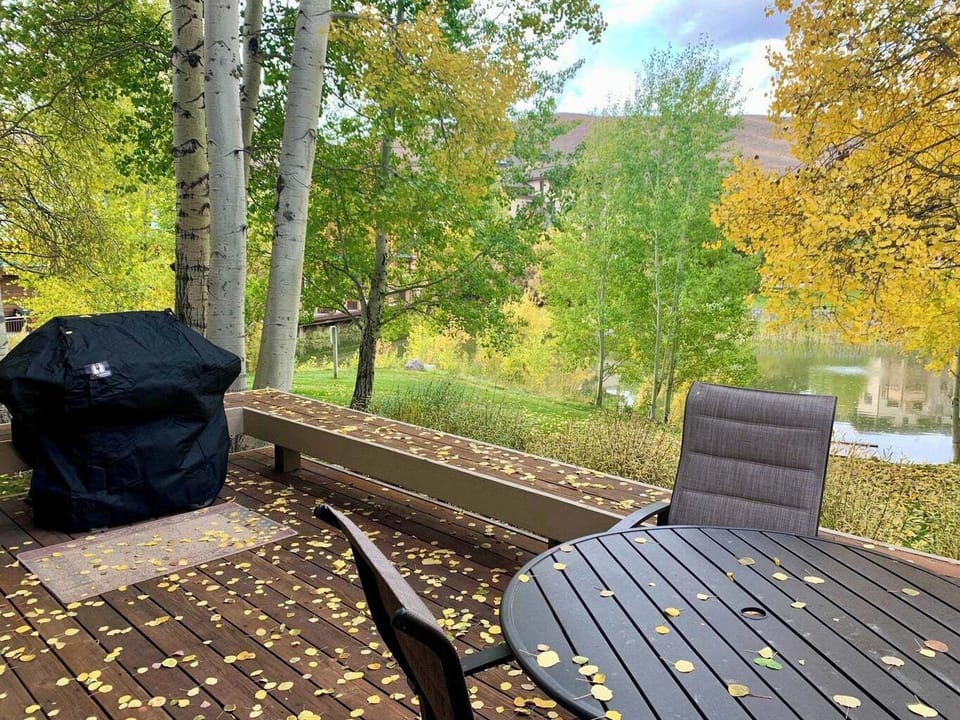 Deck in Fall