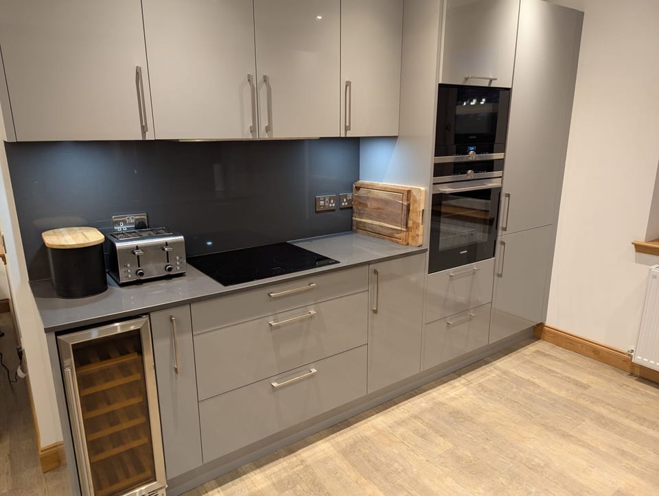 Living room and Kitchen