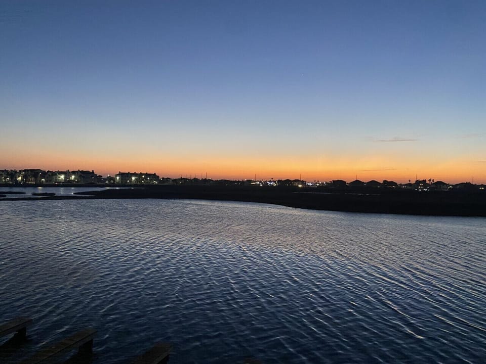 Enjoy the sunsets over the canal from the property!