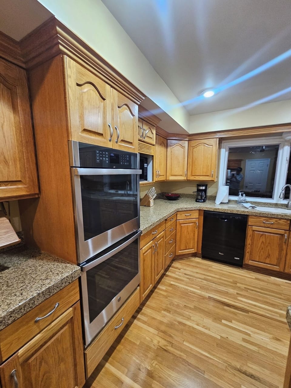 New Double Ovens in Kitchen with WiFi Connectivity - Dishwasher 