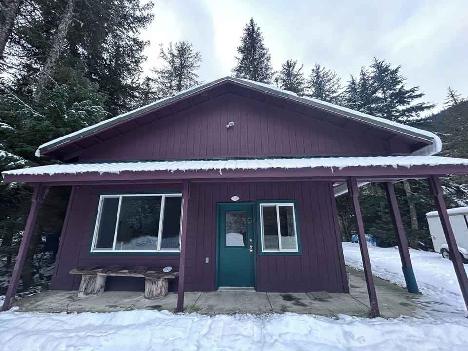 Exterior Winter View.