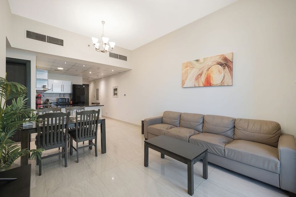 Seating area.