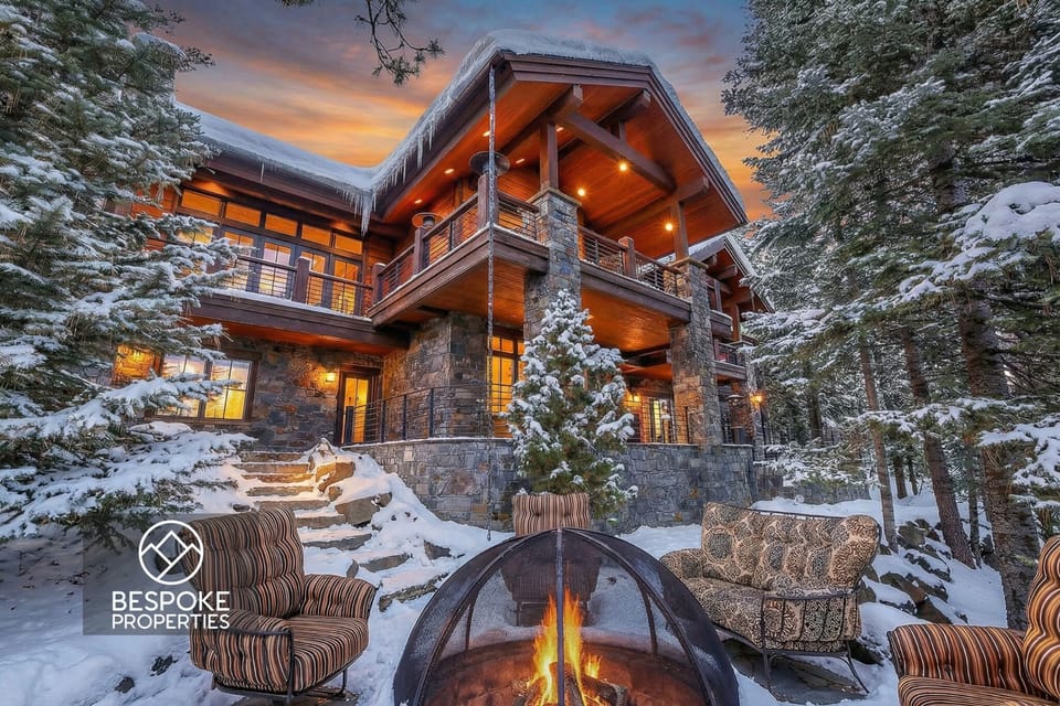 Welcome to The Heritage Lodge in Tamarack Resort—your new family ski tradition. Perched at tree-top level, this alpine sanctuary pairs timber and stone, crackling fires, and floor-to-ceiling views with spaces made for gathering. 