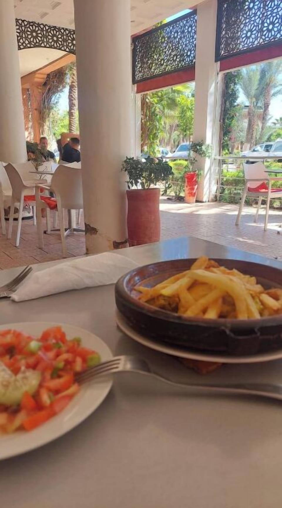 Outdoor dining