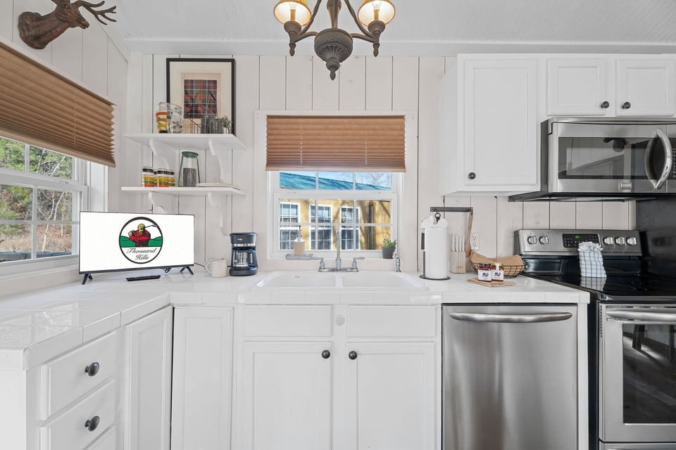 Fully equipped kitchen