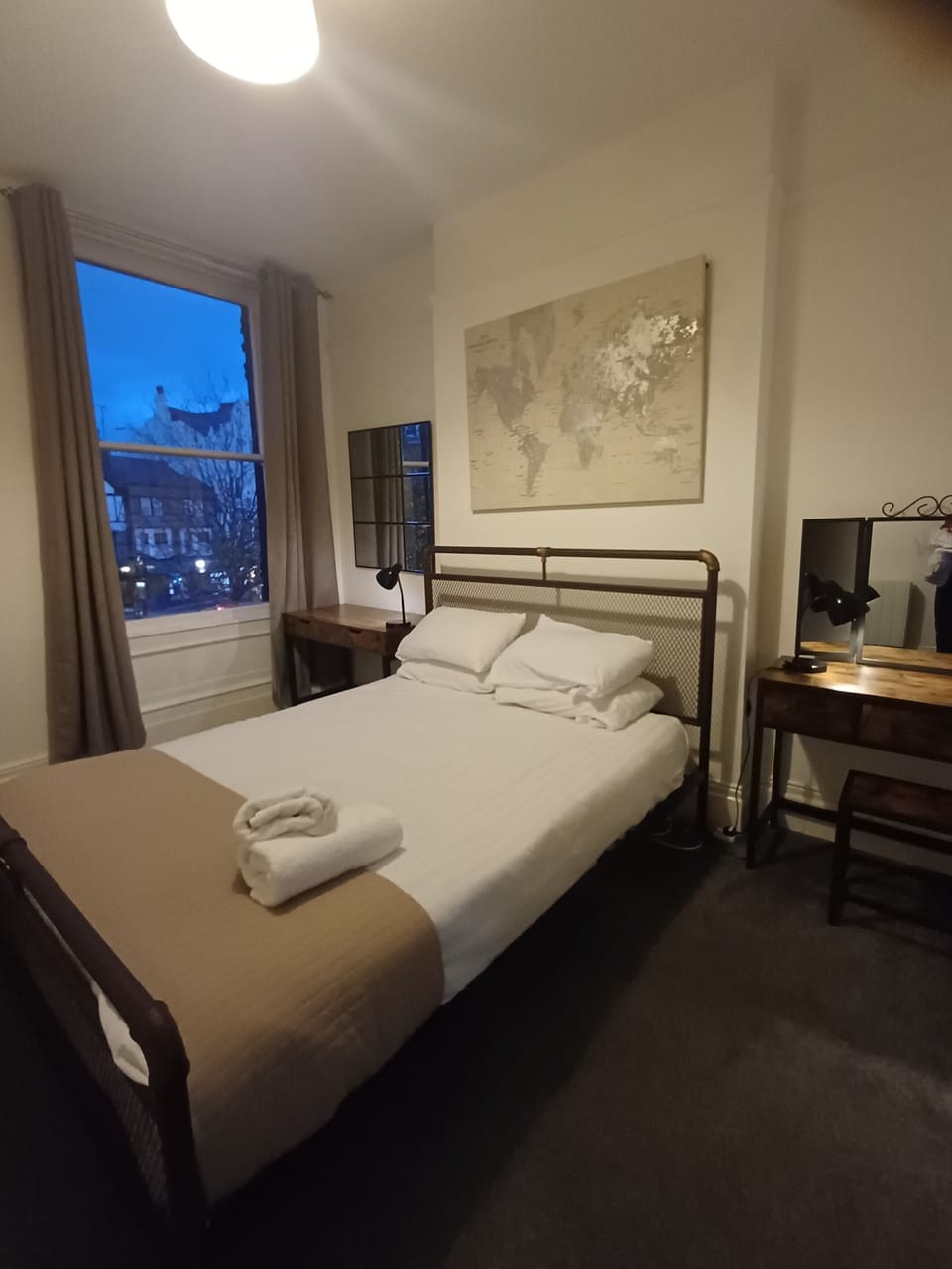 Bedroom night view