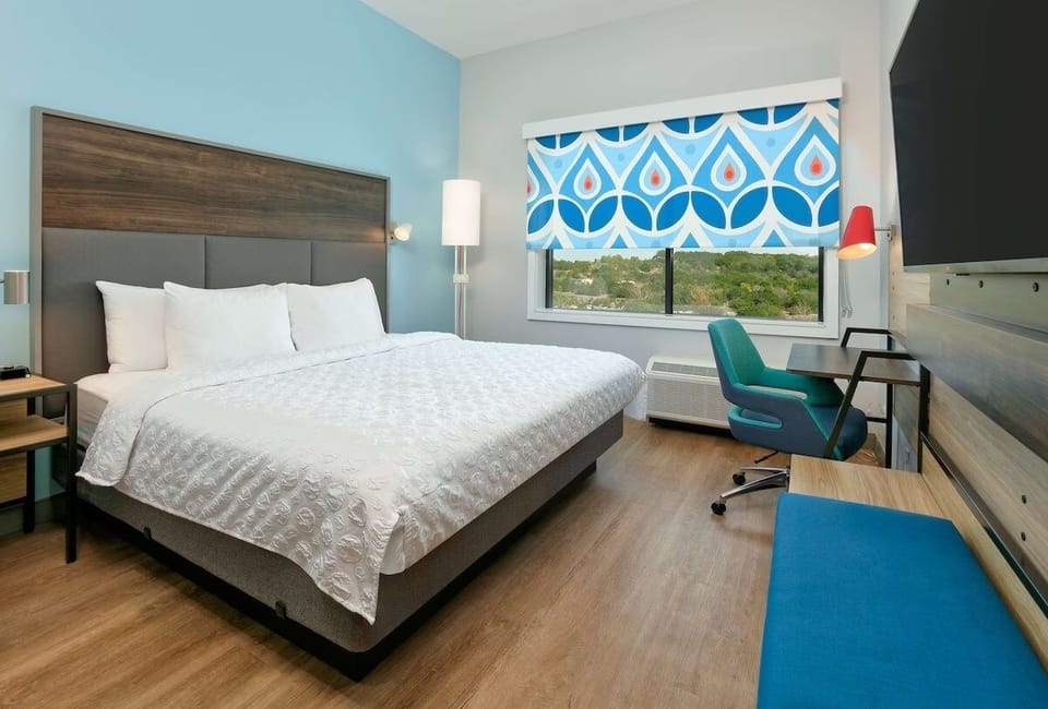 Bedroom. Interior and views may vary based on location and availability.