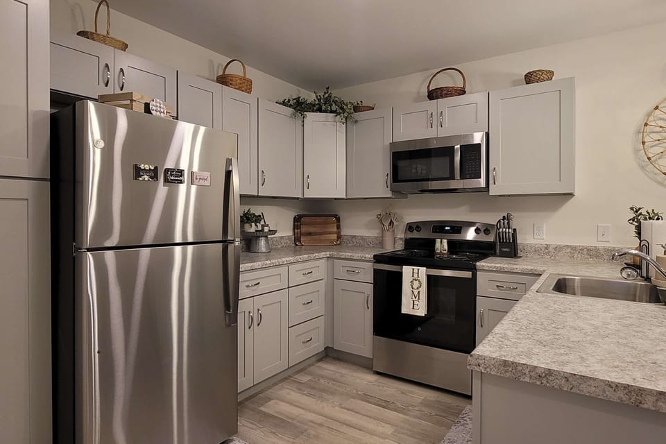 Modern Kitchen, whip up your favorite meals in this stylish space with top-notch appliances and decor!