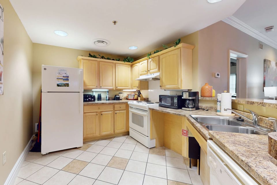 Bright space with modern appliances, perfect for culinary adventures after exploring!