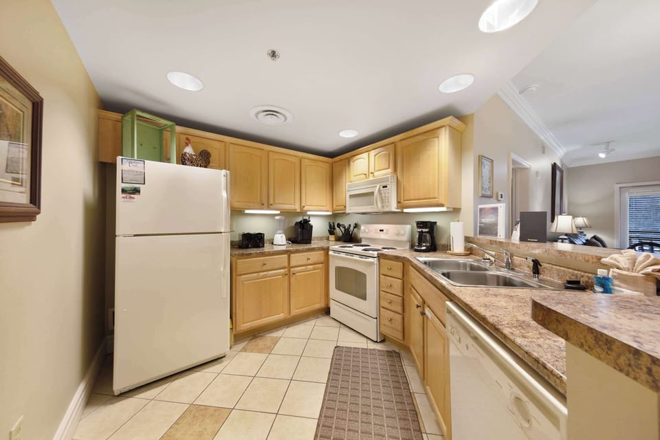 Whip up culinary delights with modern appliances and charming decor!