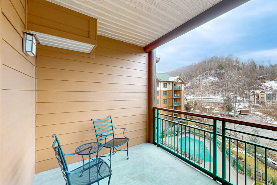 Enjoy breathtaking mountain views from your own private outdoor space!