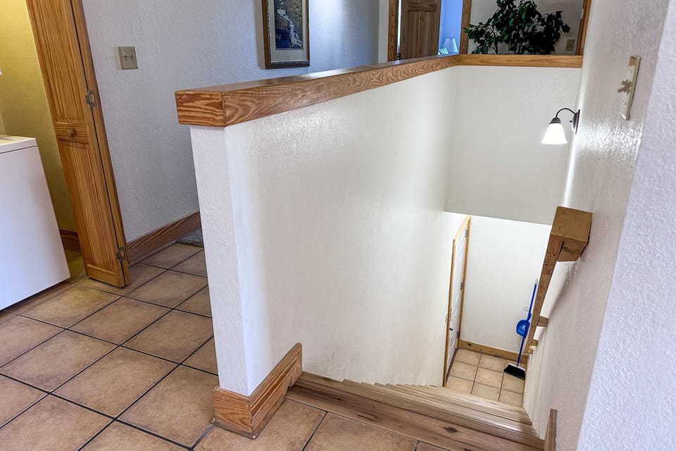 Beautifully lit entryway leading to your next great getaway experience!