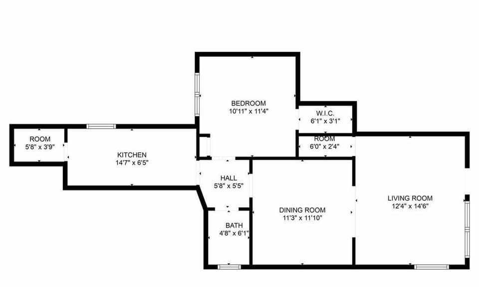 A simple and easy layout so you can confidently settle in and know exactly how the space flows.
