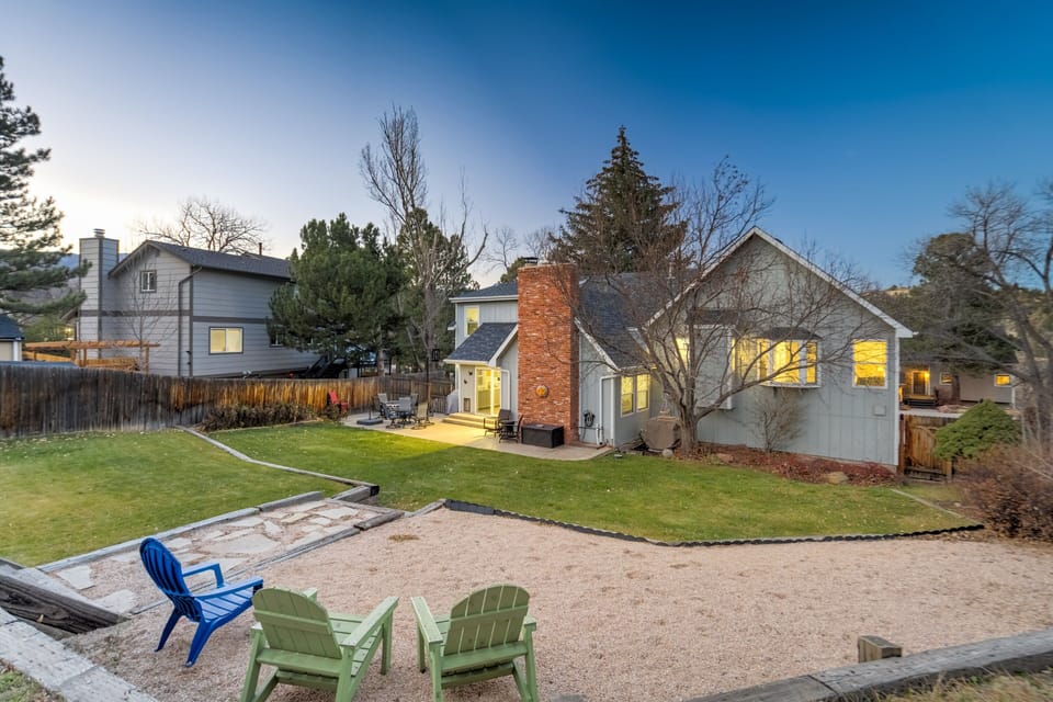 The backyard is designed for connection and play.