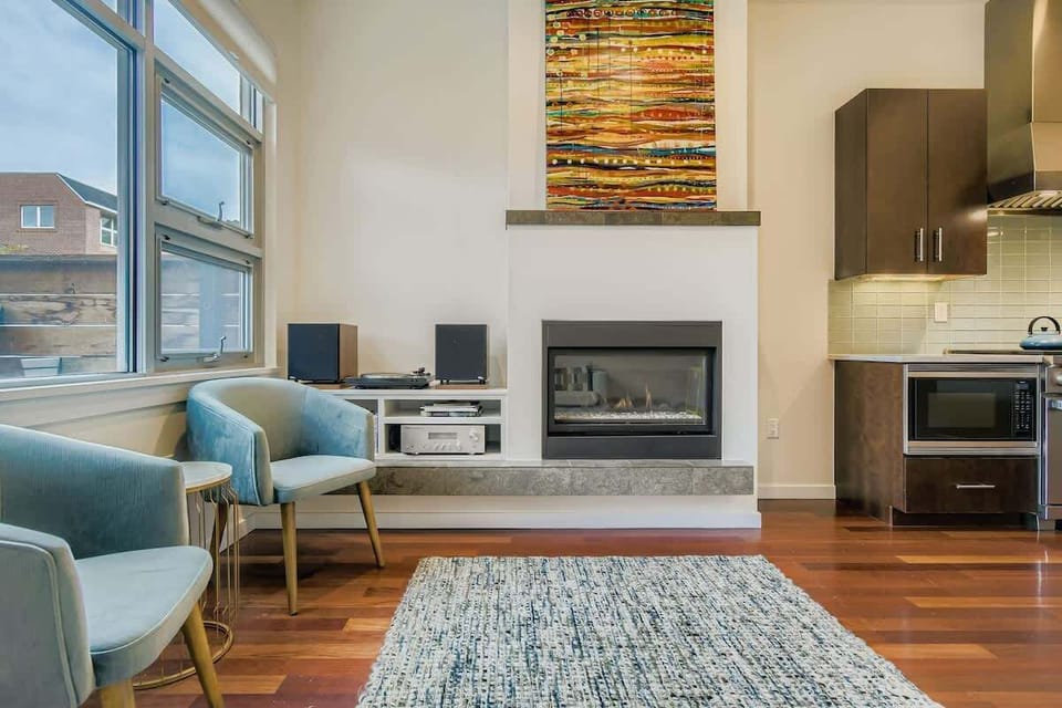 Gas Fireplace for Cozy Nights 