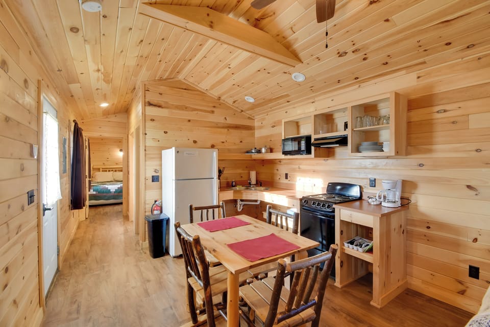 Dining Area & Kitchen | Drip Coffee Pot | Toaster