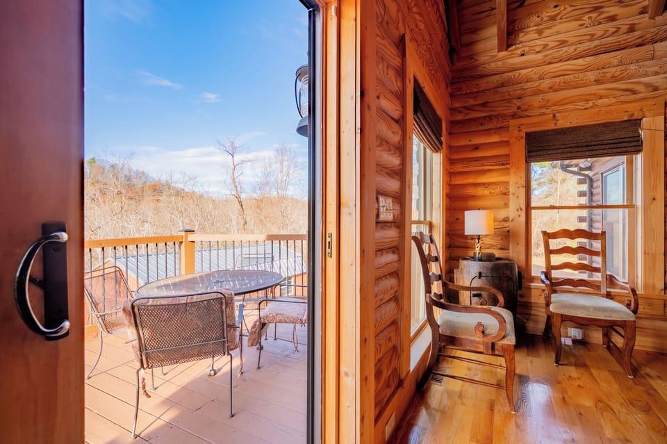 Deck off main living room