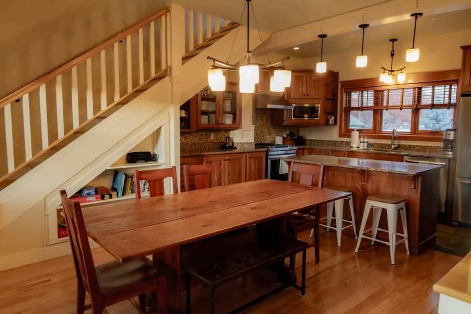 Take a seat and enjoy a meal with family and friends