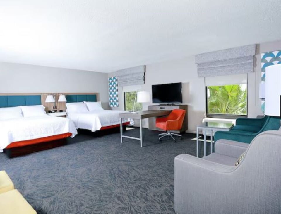 Bedroom. Interior and views may vary based on location and availability