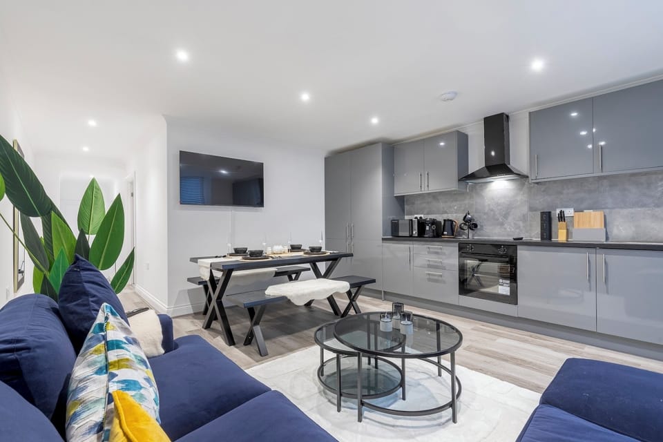 Open plan kitchen/diner