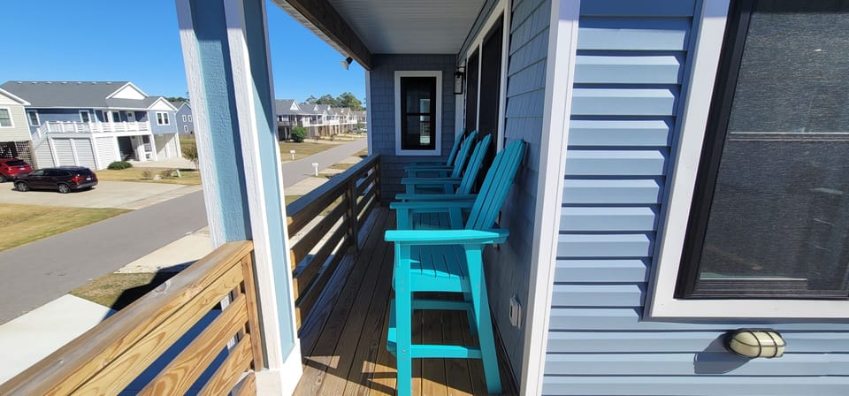 Lots of deck space.