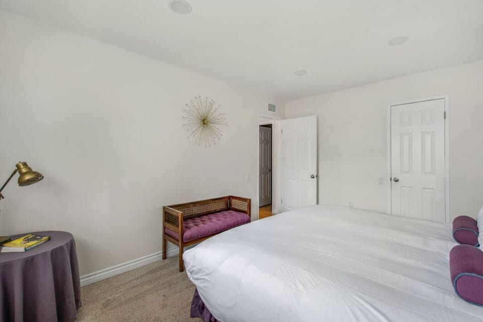 Relax and unwind in our comfortable bedroom.