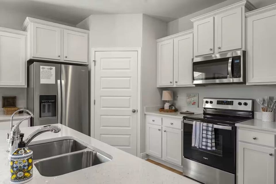 All new appliances.