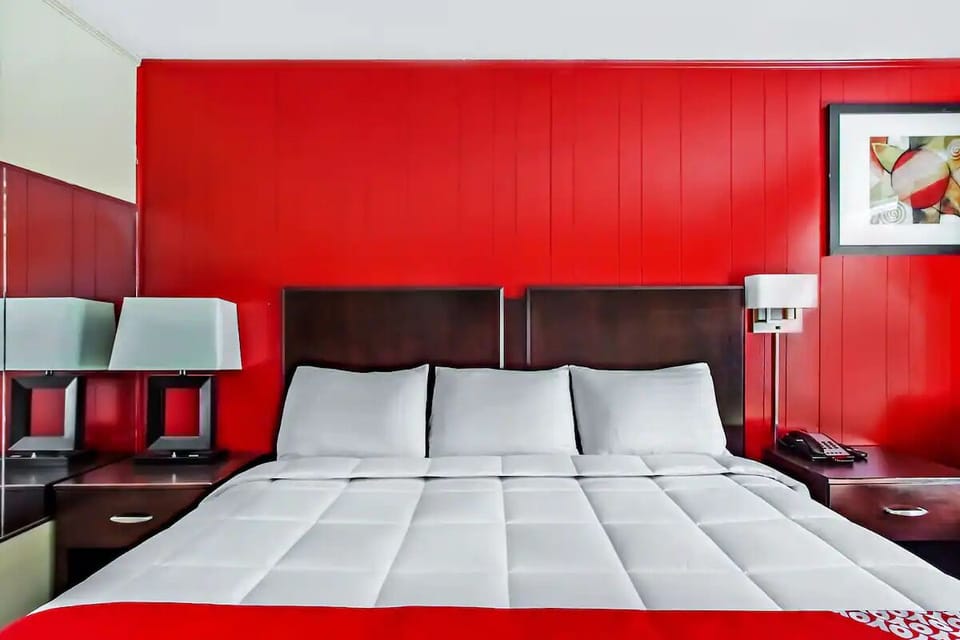 Sink into plush pillows for a deeply restful night’s sleep.