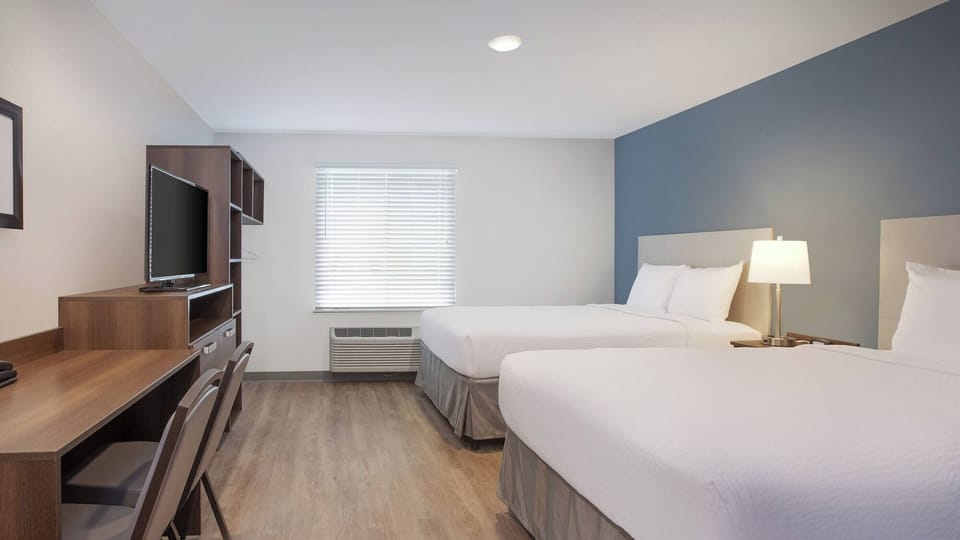 Settle into two comfy beds for easy, restful nights.