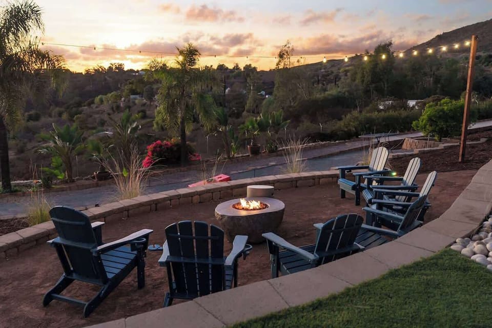 Gather around the firepit and toast marshmallows under the stars. This cozy spot is ideal for storytelling, stargazing, or simply unwinding with friends and family