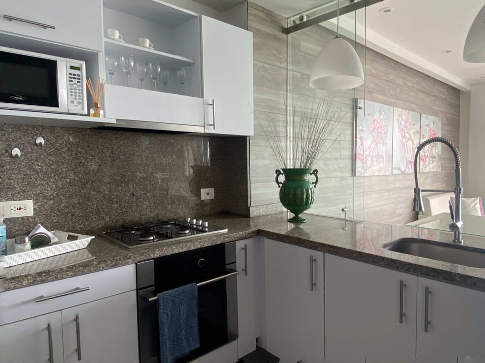 Equipped kitchen
