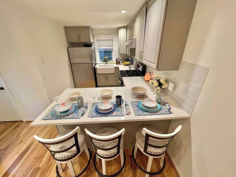 Island Dining Room Area connected to the Kitchen