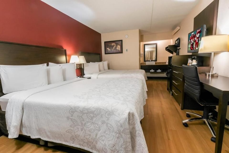 Bedroom. Interior and views may vary based on location and availability.